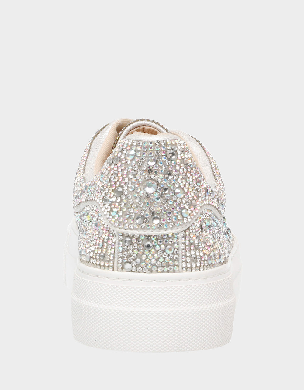Betsey Johnson SIDNY RHINESTONES Lace Up Sneakers