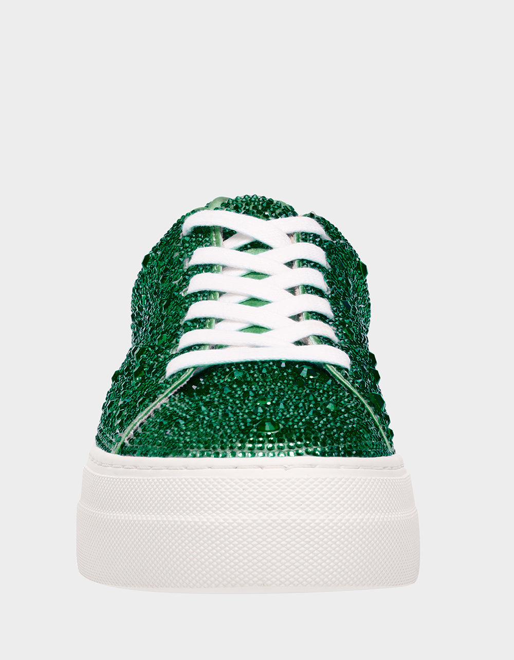 Betsey Johnson SIDNY EMERALD Rhinestone Sneaker