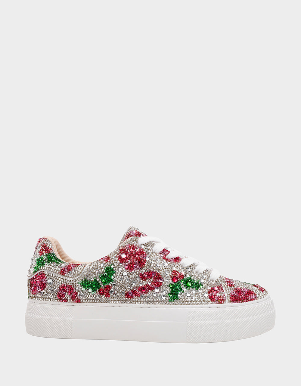 Betsey Johnson SIDNY HOLLY Women's Christmas Holly Sneaker