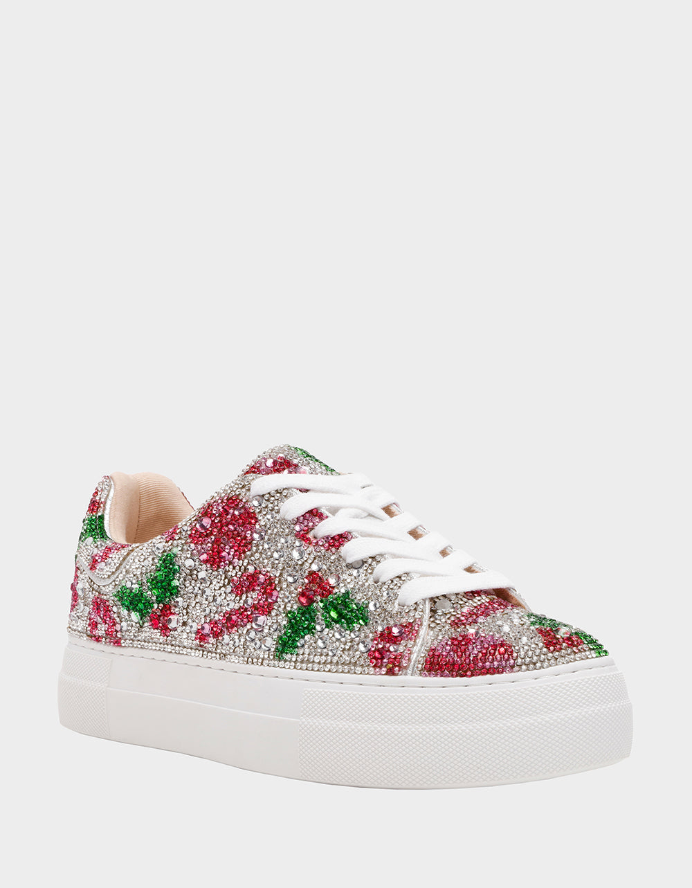 Betsey Johnson SIDNY HOLLY Women's Christmas Holly Sneaker