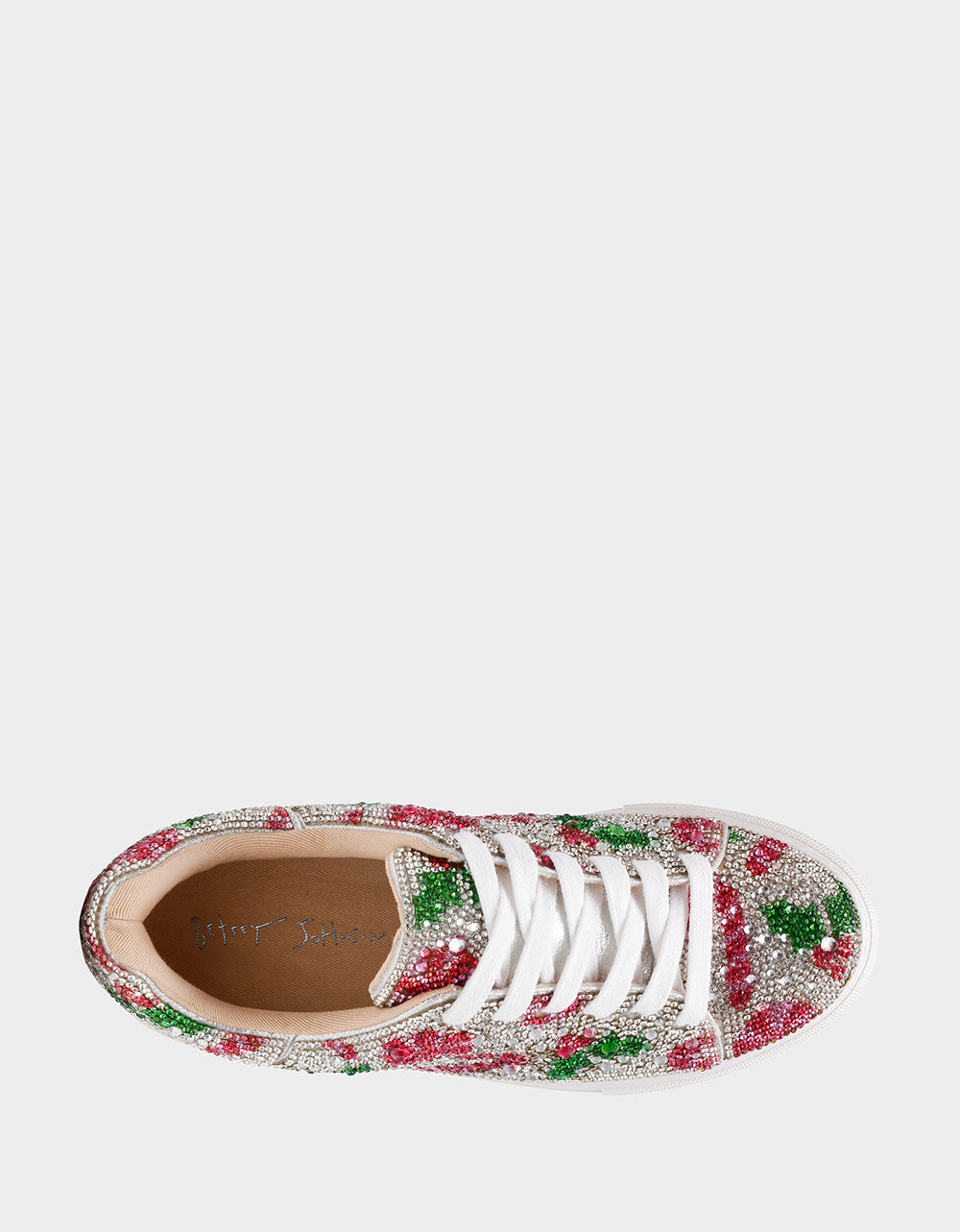 Betsey Johnson SIDNY HOLLY Women's Christmas Holly Sneaker