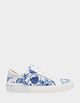 WHITE/BLUE FLORAL