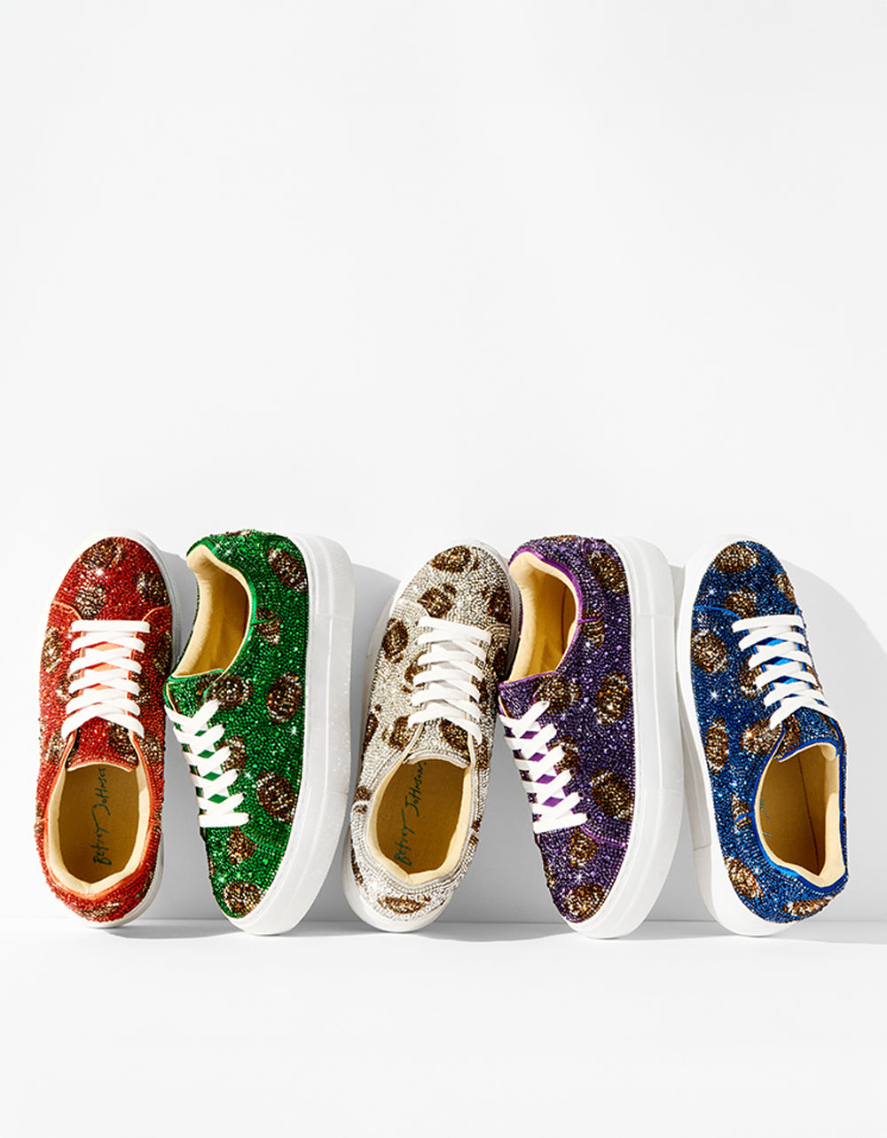 Betsey Johnson SIDNY BLUE FOOTBALL Women's Football Sneaker