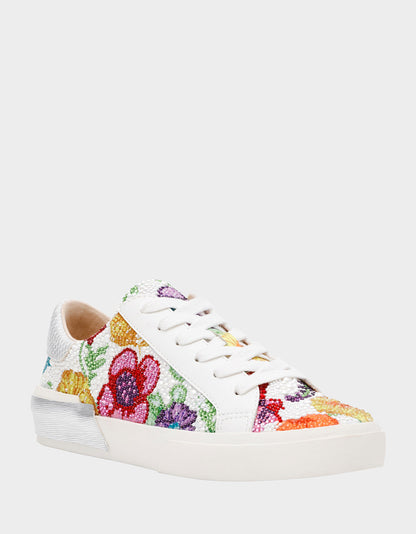 Betsey Johnson DAMON BRIGHT MULTI Women's Multicolor Floral Sneaker