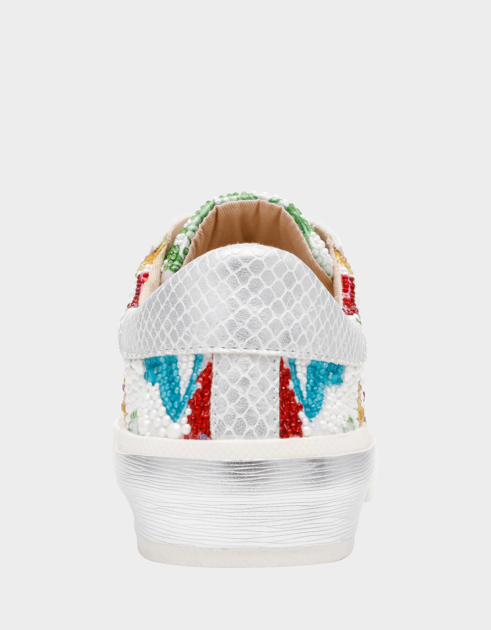 Betsey Johnson DAMON BRIGHT MULTI Women's Multicolor Floral Sneaker