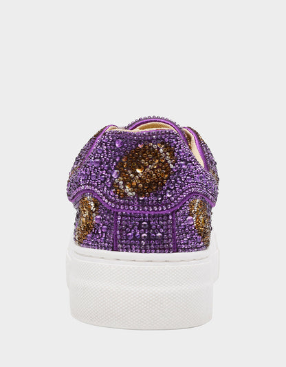 Betsey Johnson SIDNY PURPLE FOOTBALL Women's Football Sneaker