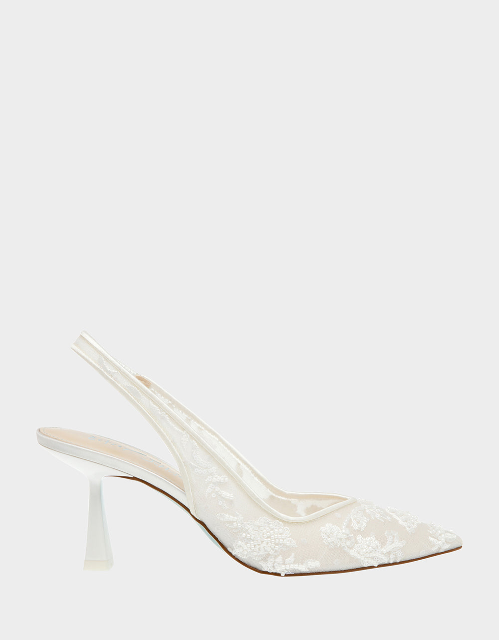 Betsey Johnson NIKKI IVORY Slingback Heels