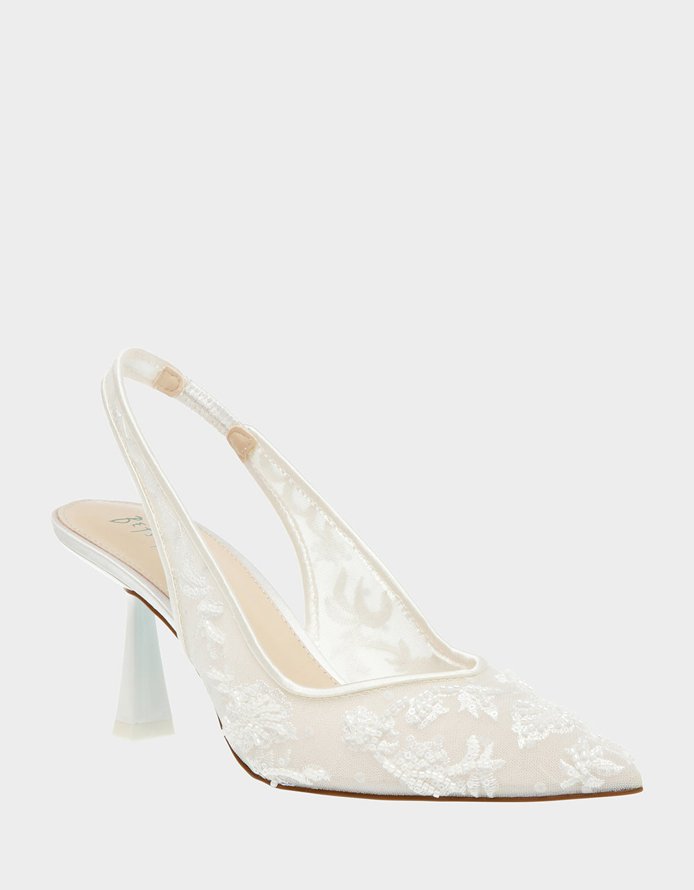 Betsey Johnson NIKKI IVORY Slingback Heels