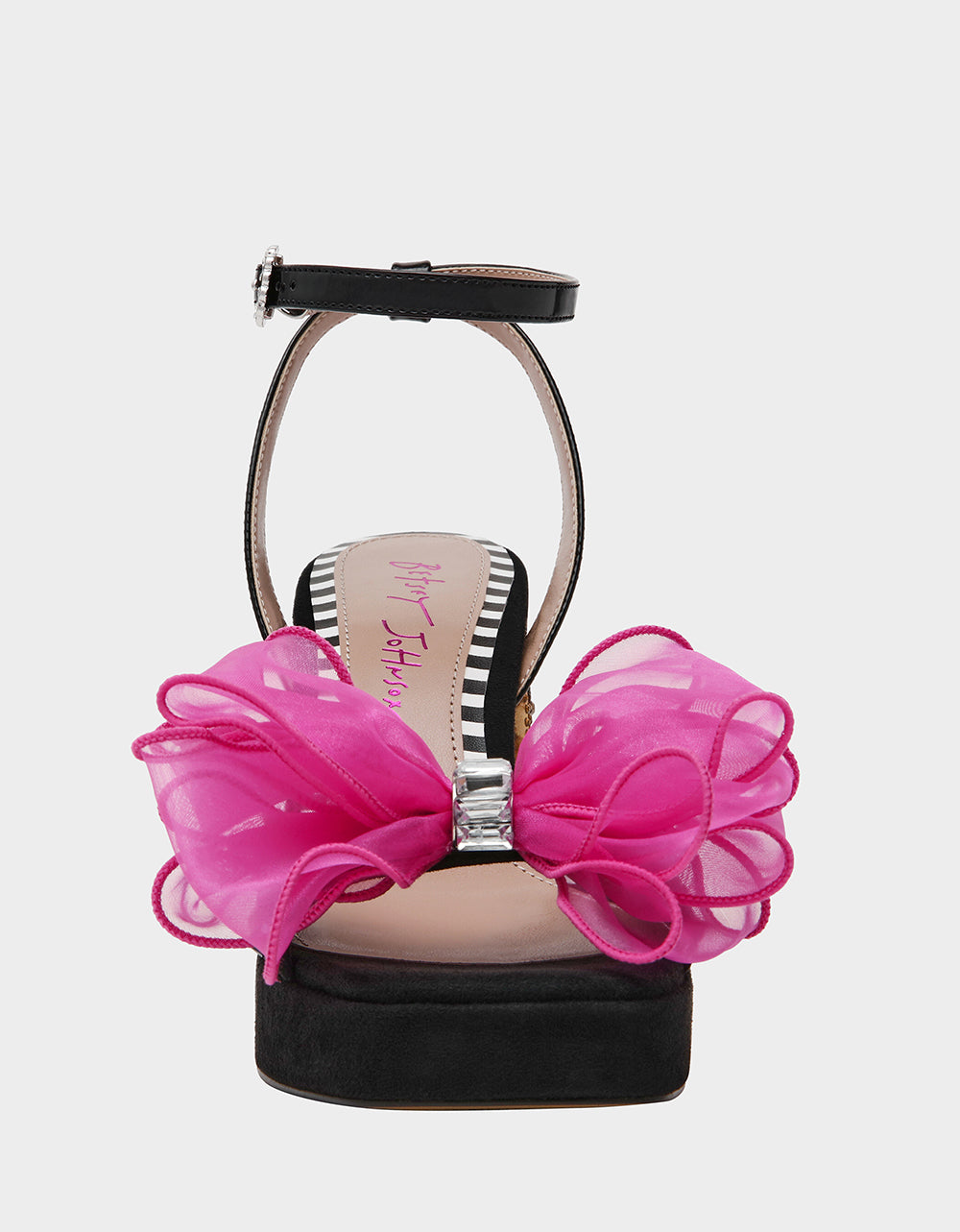 Betsey Johnson PALLOMA BLACK MULTI Women's Platform Block Heel
