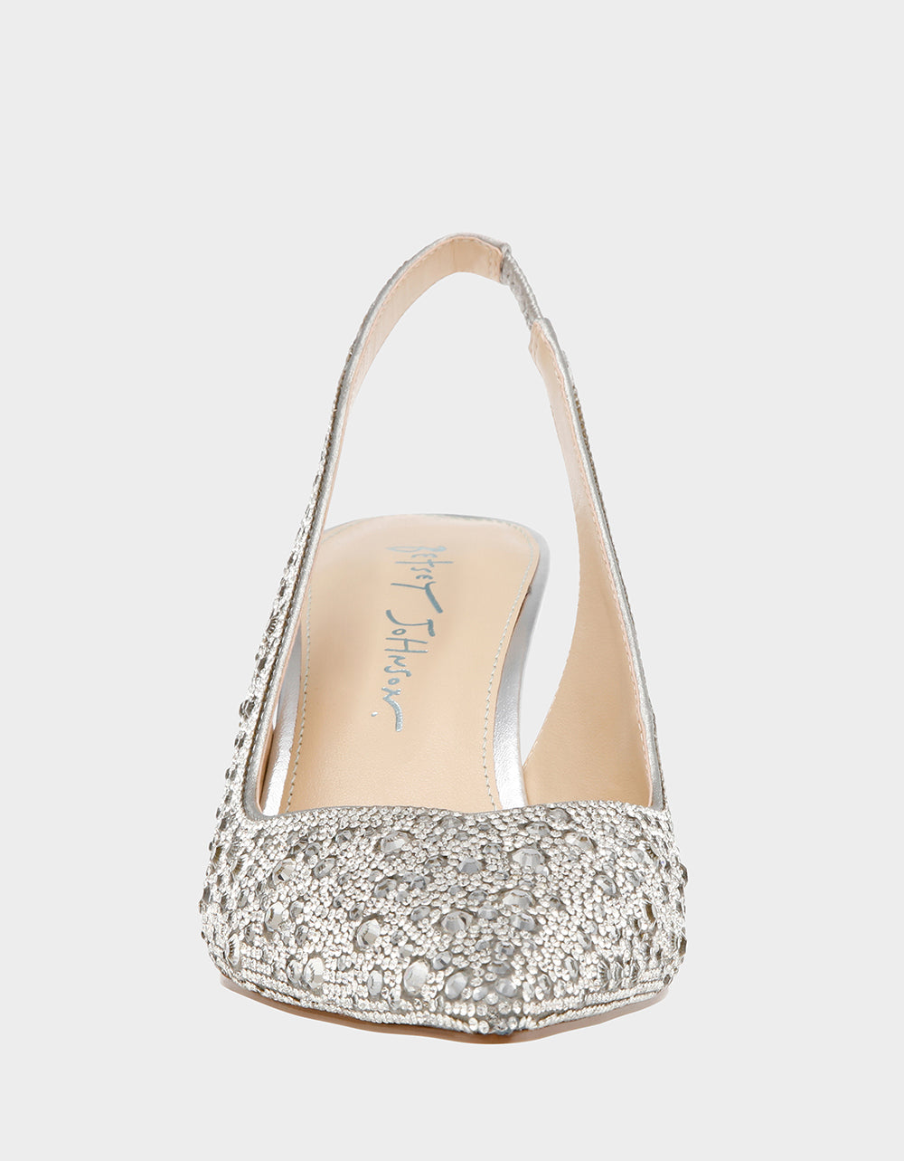 Betsey Johnson CLARK SILVER Pumps