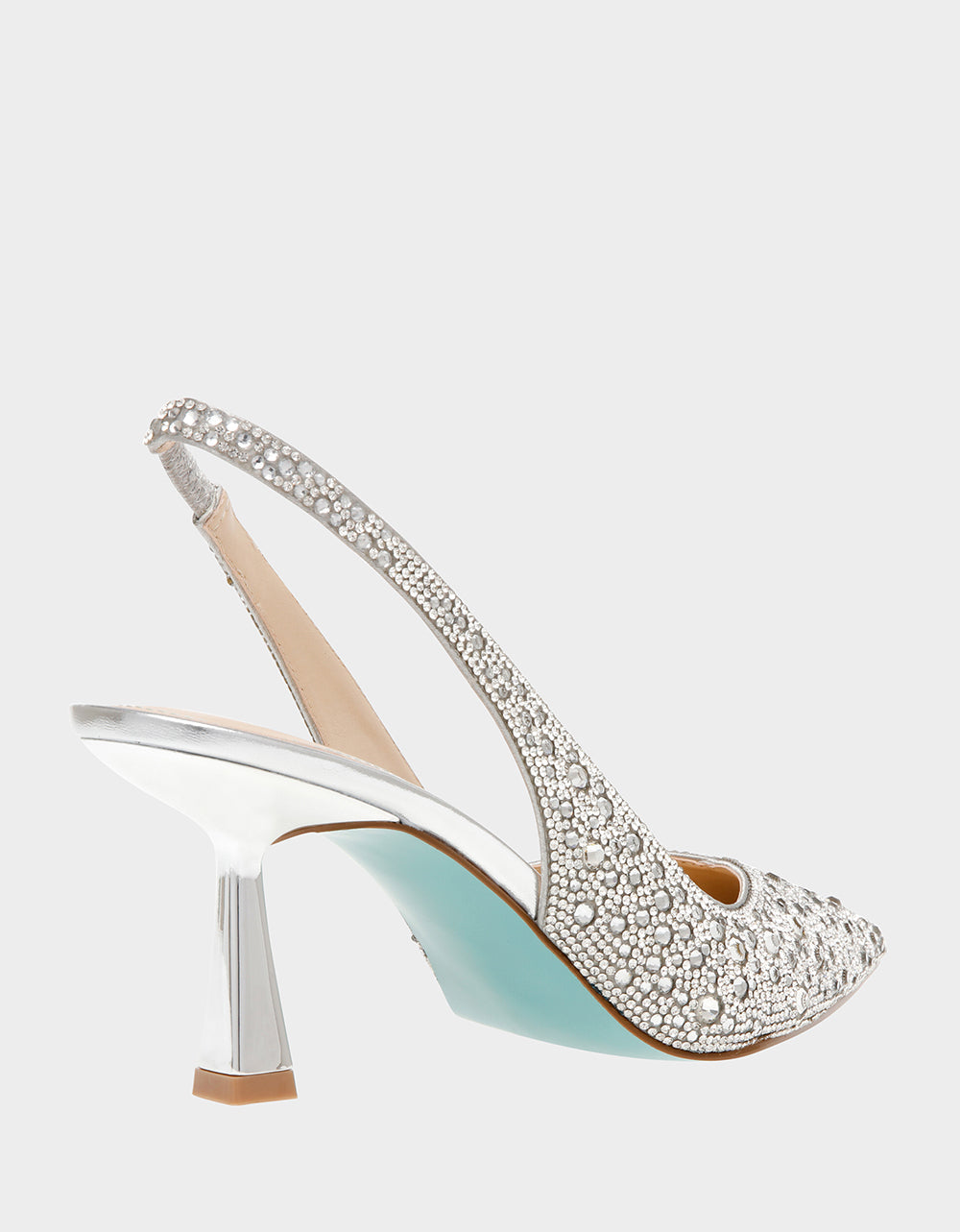 Betsey Johnson CLARK SILVER Pumps
