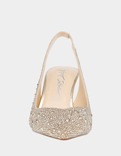 Betsey Johnson CLARK GOLD