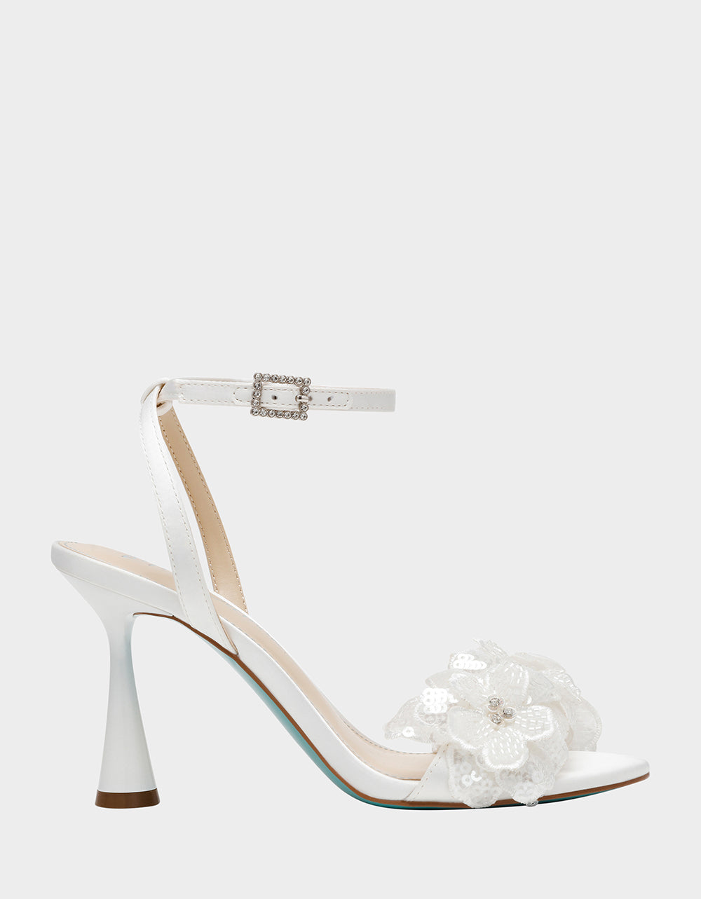 Betsey Johnson CALI IVORY Strappy Heel