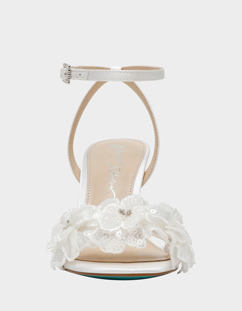 Betsey Johnson CALI IVORY Strappy Heel