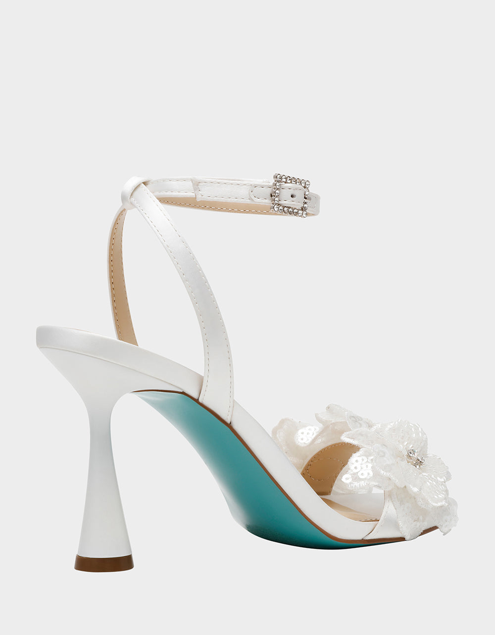 Betsey Johnson CALI IVORY Strappy Heel
