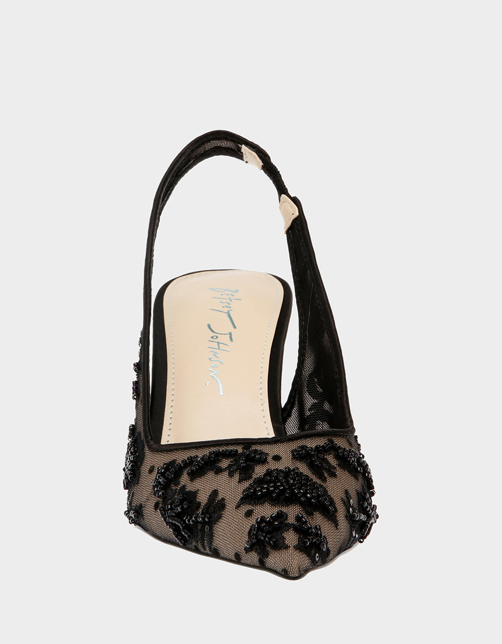 Betsey Johnson NIKKI BLACK Slingback Heels
