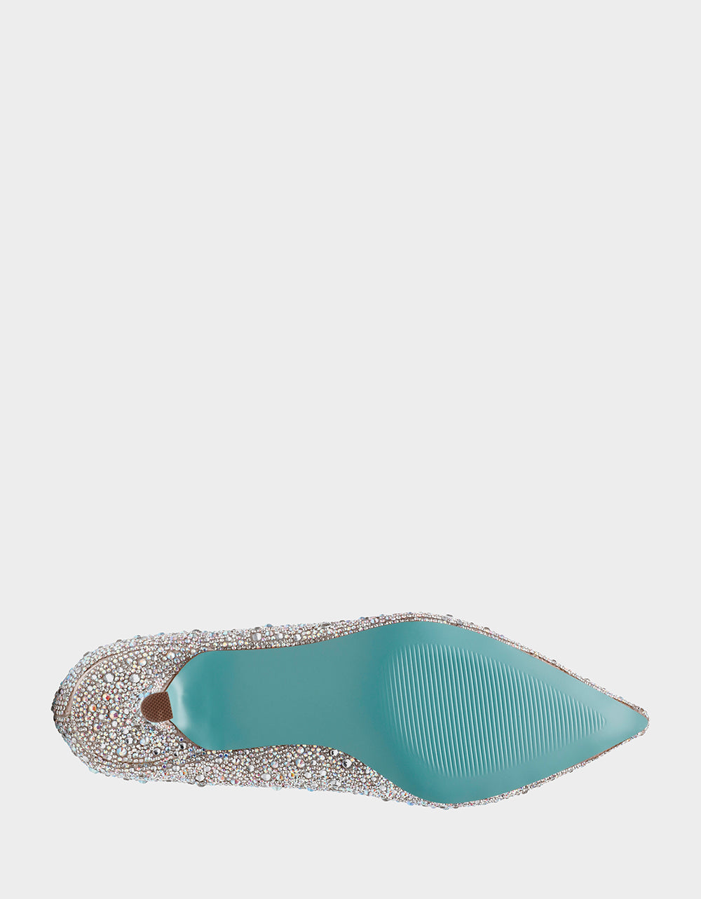 Betsey Johnson SCOUT RHINESTONE Bridal Kitten Heel