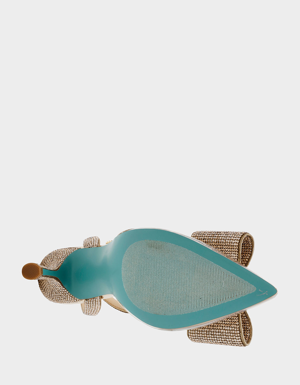 Betsey Johnson HART LIGHT GOLD Bow Heels
