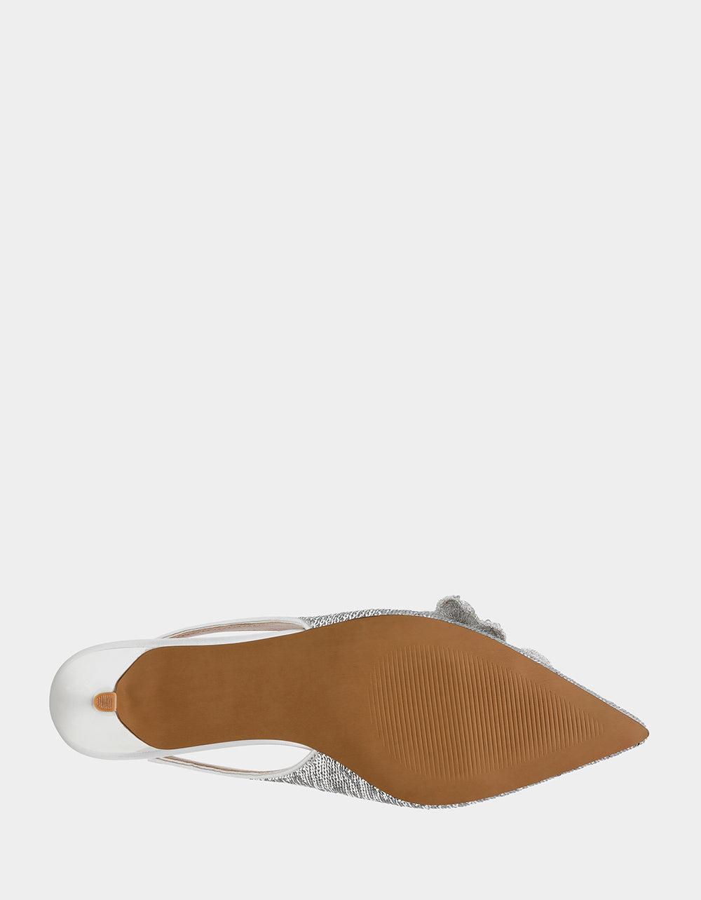 Betsey Johnson AURORRA SILVER Sequins Kitten Heel