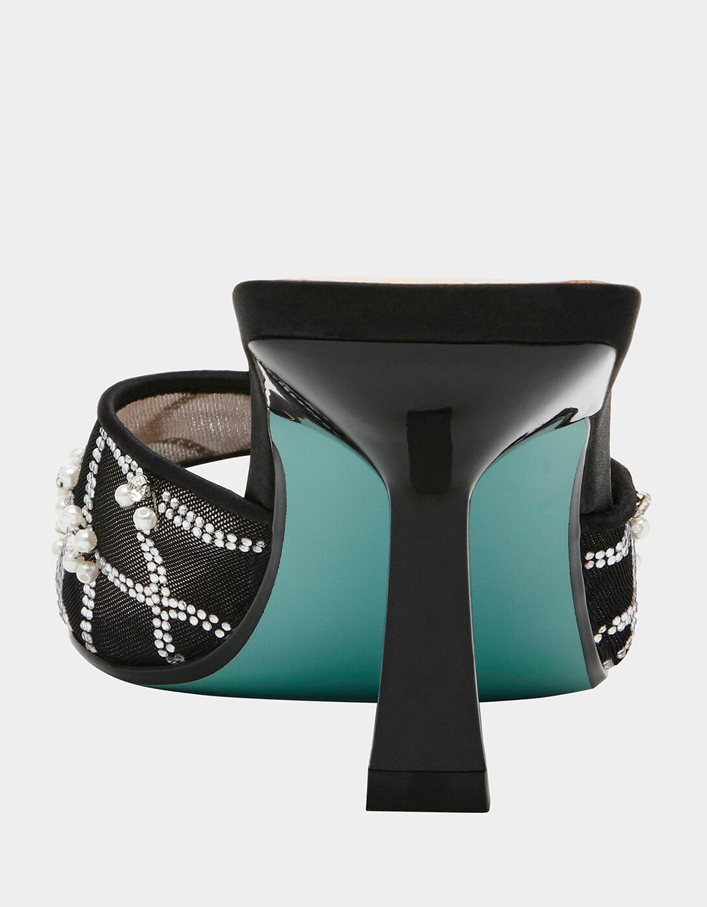 Betsey Johnson EMM BLACK Slip-On Mule