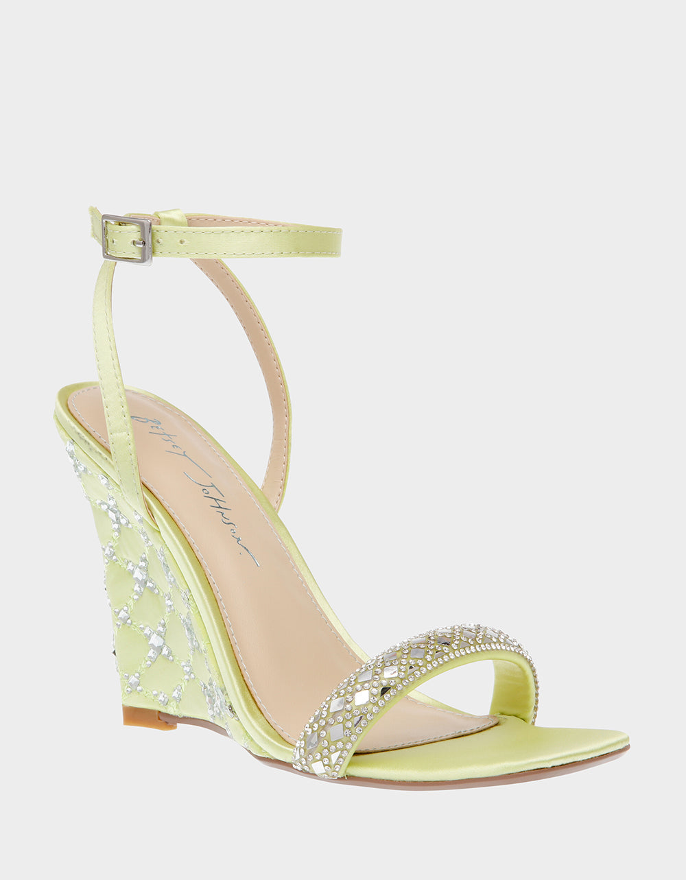 Betsey Johnson SIMON LIME Wedge Heel