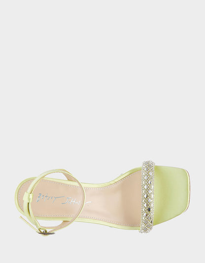 Betsey Johnson SIMON LIME Wedge Heel