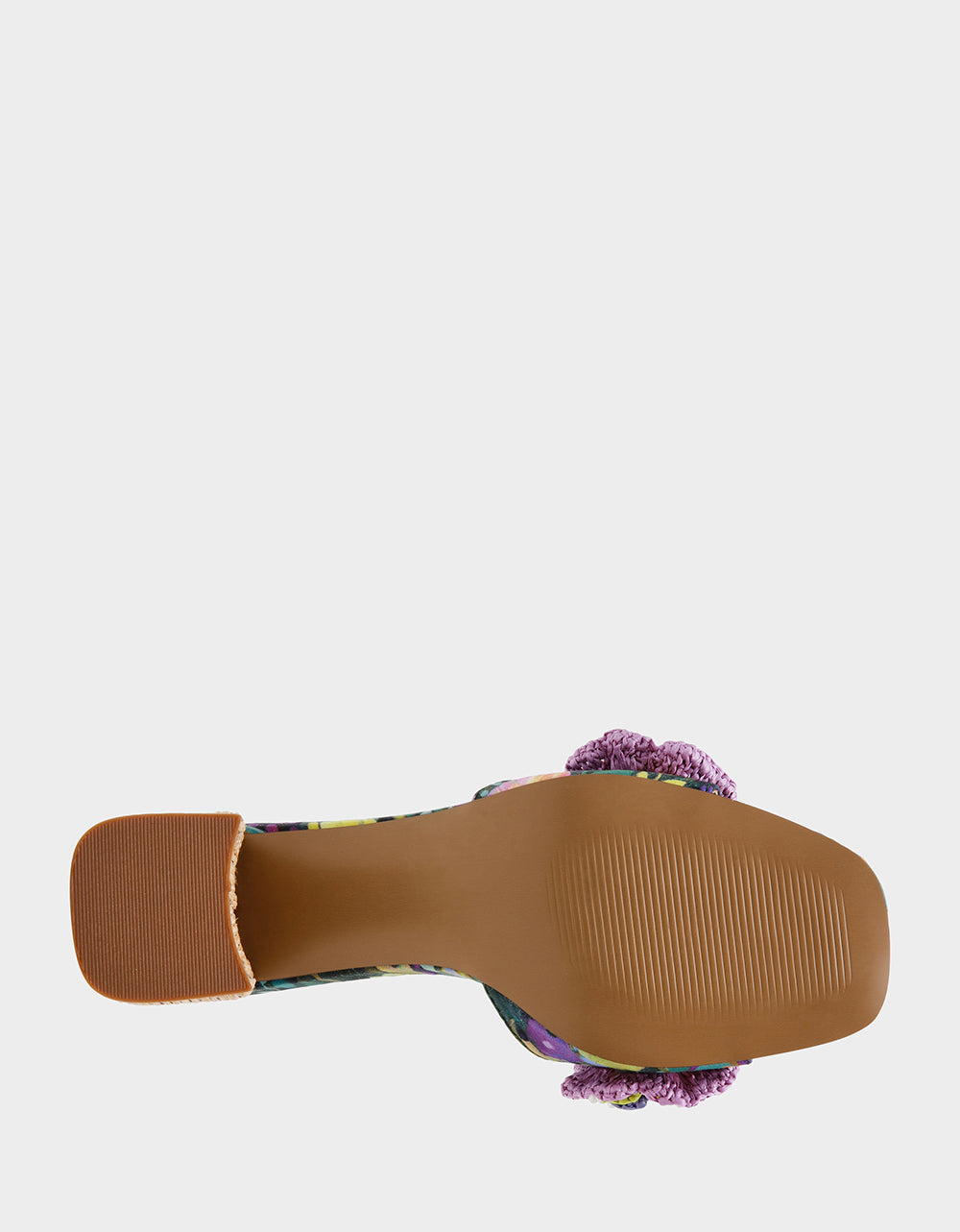 Betsey Johnson DIETRICH BRIGHT MULTI Square-Toe Mule Heel