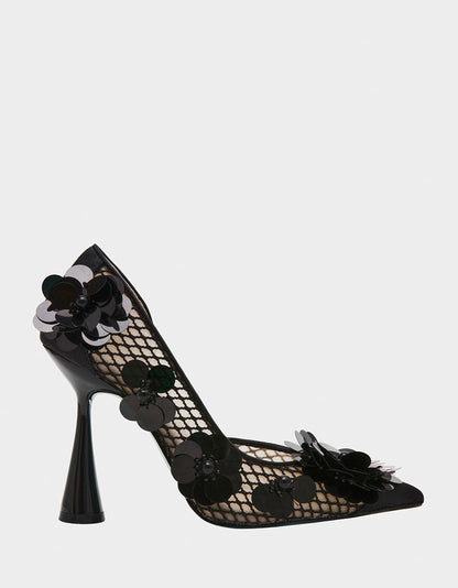 Betsey Johnson NASH BLACK Pointed Toe Heel