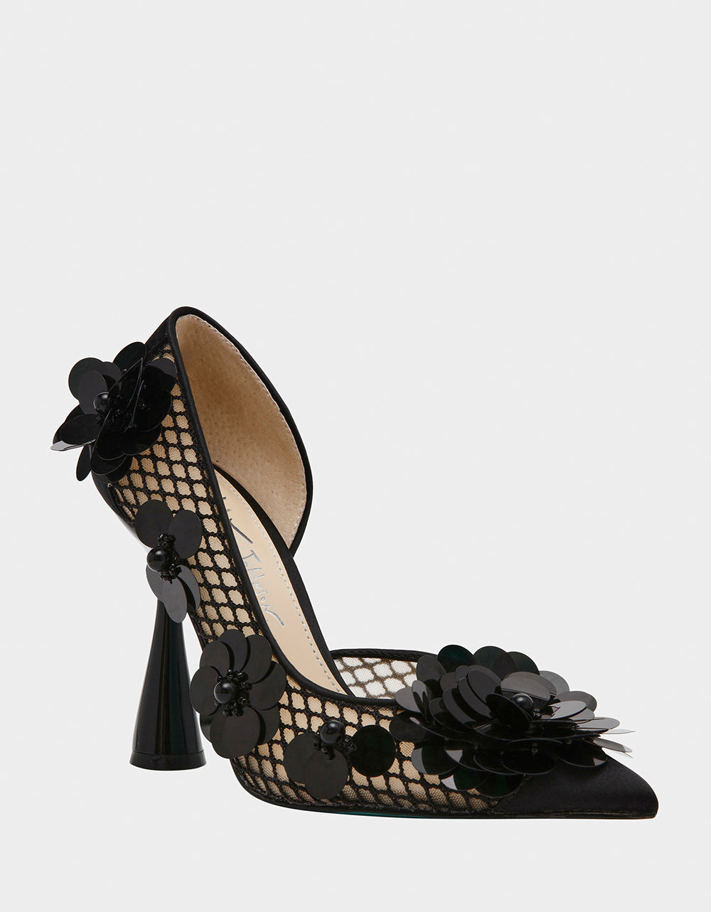 Betsey Johnson NASH BLACK Pointed Toe Heel