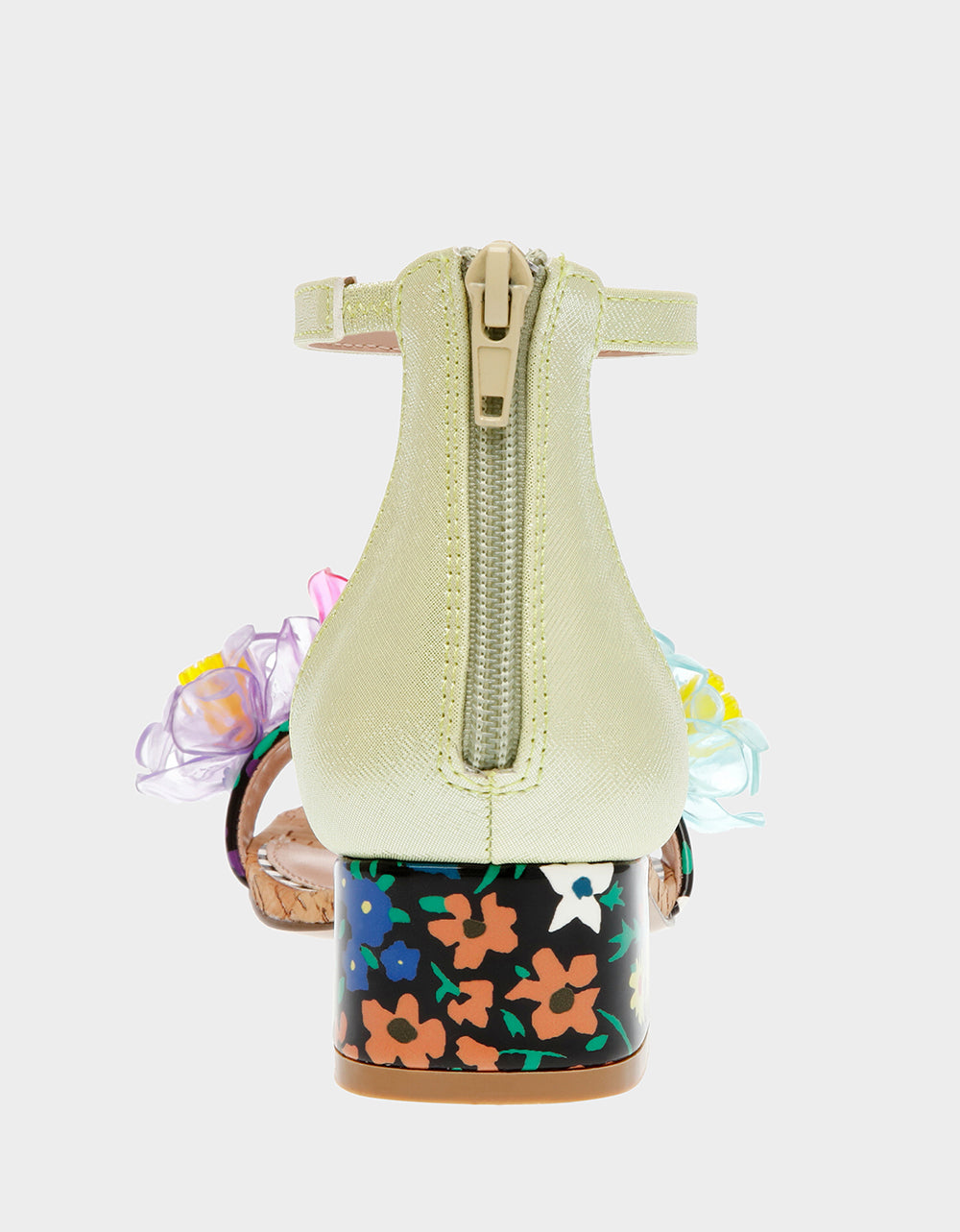 Betsey Johnson OAKLEE GREEN MULTI Floral Sandal