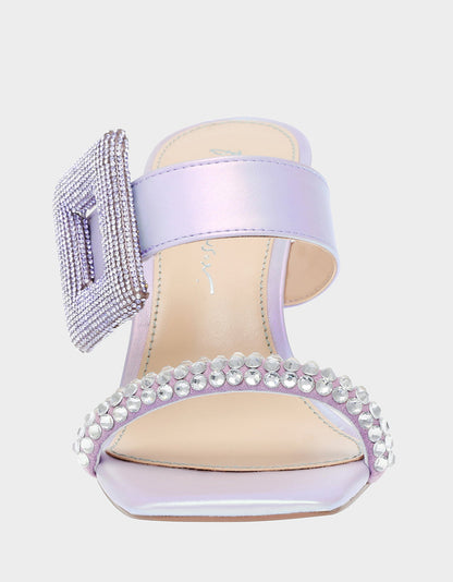 Betsey Johnson ANNY LAVENDER Bridal Heel