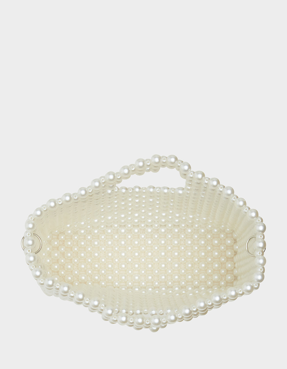Betsey Johnson GOSSIP PEARL TOP HANDLE CROSSBODY PEARL